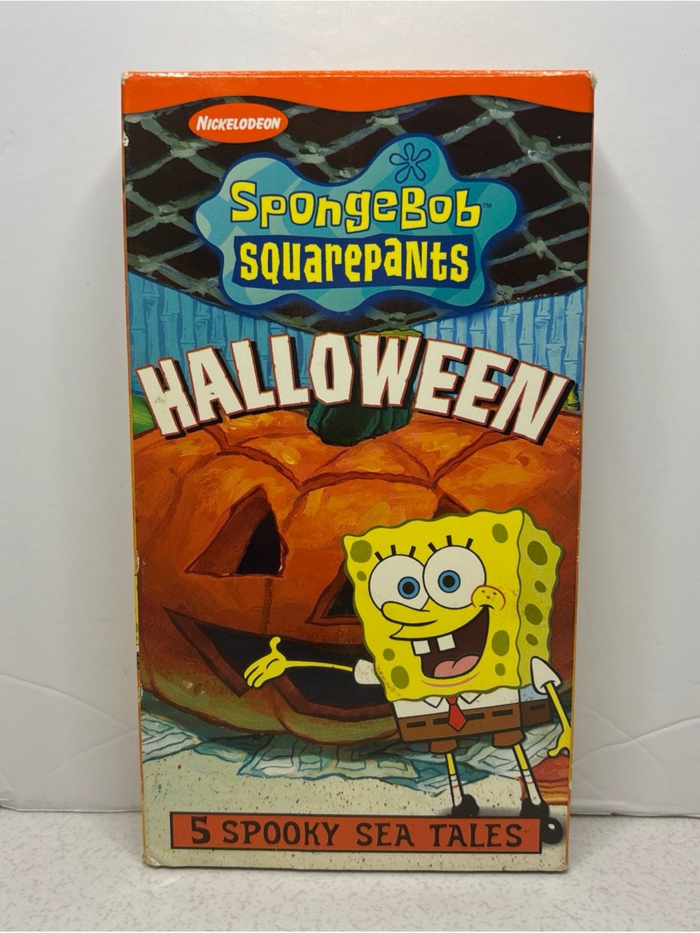 Nickelodeon SpongeBob SquarePants 2002 VHS Halloween Edition 5 Spooky Tales READ
